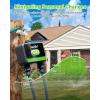 imageRainPoint WiFi Water Timer for Garden Hose 2Zone Smart Sprinkler Timer WiFi Irrigation Controller Automatic Watering System for Lawns and YardGreen