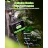 imageRainPoint WiFi Water Timer for Garden Hose 2Zone Smart Sprinkler Timer WiFi Irrigation Controller Automatic Watering System for Lawns and YardGreen