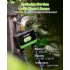 imageRainPoint WiFi Water Timer for Garden Hose 2Zone Smart Sprinkler Timer WiFi Irrigation Controller Automatic Watering System for Lawns and YardGreen