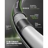 imageRAINPOINT Short Leader Garden Hose 3ft x 58quot Water Hose Heavy Duty Flexible Lightweight Durable Hybrid Hose with Swivel Handle for Yard Car Wash Pets No Kink Female to Female Fittings10FT