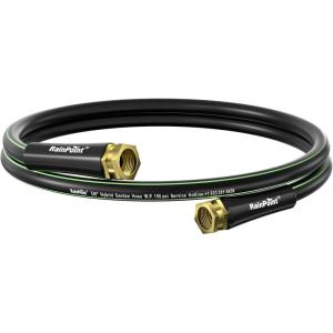 imageRAINPOINT Short Leader Garden Hose 3ft x 58quot Water Hose Heavy Duty Flexible Lightweight Durable Hybrid Hose with Swivel Handle for Yard Car Wash Pets No Kink Female to Female Fittings5FT