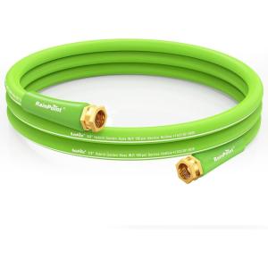 imageRAINPOINT Leader Garden Hose 10ft  Lightweight Water Hose with Swivel Handle  Flexible with Female to Female Fittings