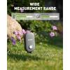 imageRAINPOINT Bluetooth Soil Moisture Meter 2in 1 Soil MoistureAir Temperature Meter with App Remote Monitor20 Plants Database Can Be Used with WiFi HubModelTWG009 and Water TimerModelITV102b