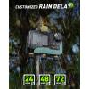 imageRAINPOINT 3 Zone Water Timer with Brass Inlet and Outlet 3 Custom Watering Plans Sprinkler Timer Featuring IP65 WaterproofRain Delay Manual ampamp Automatic Watering with Large LCD Display for YardMetal