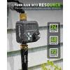imageRAINPOINT Sprinkler Timer with Brass Inlet and Outlet  2025 Upgraded Digital Hose Timer Featuring 3 Programs Rain Delay Manual and Automatic Watering System for Garden and Yard Irrigation