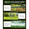 imageRAINPOINT Sprinkler Timer with Brass Inlet and Outlet  2025 Upgraded Digital Hose Timer Featuring 3 Programs Rain Delay Manual and Automatic Watering System for Garden and Yard Irrigation