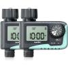 imageRAINPOINT Sprinkler Timer Programmable Water Timer for Garden Hose Outdoor Soaker Hose Timed with Rain DelayManualAutomatic Watering System Digital Irrigation Timed for Yard Lawn 2 Pack