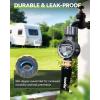 imageRAINPOINT Water Flow Meter 5 Accuracy Measure Consumption and Flow Rate up to 99999 GallonLiter Water Meter for RV Garden Hose Pool Lawn Sprinkler ampamp Nozzle Sprayer