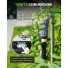 imageRAINPOINT Water Flow Meter Measure Consumption and Flow Rate up to 99999 GallonLiter 5 Accuracy Water Meter for RV Garden Hose Pool Lawn Sprinkler ampamp Nozzle Sprayer