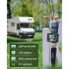 imageRAINPOINT Water Flow Meter Measure Consumption and Flow Rate up to 99999 GallonLiter 5 Accuracy Water Meter for RV Garden Hose Pool Lawn Sprinkler ampamp Nozzle Sprayer