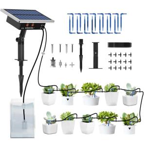 imageSolar Powered Auto Easy DIY Watering Device for 10 Potted Plants