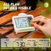 imageRAINPOINT Large Display Automatic Plant Waterer Indoor for Up to 20 Pot PlantsCycle ampamp Soak Watering Mode Vacation Self Watering Drip Irrigation System Device Kit for Balcony Office Patio Greenhouse