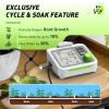 imageRAINPOINT Large Display Automatic Plant Waterer Indoor for Up to 20 Pot PlantsCycle ampamp Soak Watering Mode Vacation Self Watering Drip Irrigation System Device Kit for Balcony Office Patio Greenhouse