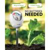 imageRAINPOINT Soil Moisture Meter for Plants  Accurate Plant Water Meter for Houseplants and Outdoor PlantsGardeningFarmingNo Batteries NeededGreenWhite