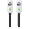 imageRAINPOINT Smart Digital Wireless Plant Moisture Meter Houseplant IndoorWiFi Hub NeededCapacitive ProbeLeavein Soil Hygrometer SensorRealtime Monitor Humidity Tester Outdoor GardeningTwoPack Set  Sensor Only