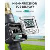 image:imageRAINPOINT Brass Water Flow Meter  Measure GallonLiter Consumption for RV Filling Garden Watering amp Sprinklers