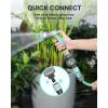 image:imageRAINPOINT Brass Water Flow Meter  Measure GallonLiter Consumption for RV Filling Garden Watering amp Sprinklers