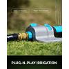 image:imageRainPoint Quick Connect Hose Fittings 34 GHT  Solid Brass Garden Hose Connectors NoLeak Design amp Universal Fit for Instant Connection 1 Set1
