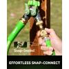 image:imageRainPoint Quick Connect Hose Fittings 34 GHT  Solid Brass Garden Hose Connectors NoLeak Design amp Universal Fit for Instant Connection 1 Set2