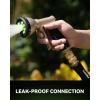 image:imageRainPoint Quick Connect Hose Fittings 34 GHT  Solid Brass Garden Hose Connectors NoLeak Design amp Universal Fit for Instant Connection 1 Set2