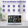 image:imageRAINPOINT WiFi Water Timer Smart Hose Timer with Water UsageBased and Soil MoistureBased Watering System Sprinkler Controller with WiFi Weather Station Hub for Garden Irrigation