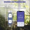 image:imageRAINPOINT WiFi Water Timer Smart Hose Timer with Water UsageBased and Soil MoistureBased Watering System Sprinkler Controller with WiFi Weather Station Hub for Garden Irrigation