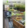image:imageRAINPOINT 3 Zone Water Timer with Brass Inlet amp Outlet 3 Custom Watering Plans Sprinkler Timer Featuring IP65 WaterproofRain Delay Manual amp Automatic Watering with Large LCD for Yard 2026 VerMetal