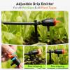 image:imageRAINPOINT BeginnerFriendly Automatic Plant Waterer Indoor for Pot Plant Adjustable Water OutputBattery Powered Outdoor IP54 Waterproof EasySetup Drip Irrigation System Device Kit Water 1015 Plants