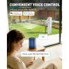 image:imageRAINPOINT WiFi Water Timer Sprinkler Timer for Garden Hose Smart Automatic Irrigation System with Brass Inlet for Yard Lawn APP Remote Control via BluetoothWithout HubWiFi Connection