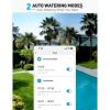 image:imageRAINPOINT WiFi Water Timer Sprinkler Timer for Garden Hose Smart Automatic Irrigation System with Brass Inlet for Yard Lawn APP Remote Control via BluetoothWithout HubBluetooth Connection