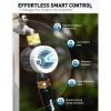 image:imageRAINPOINT WiFi Water Timer Sprinkler Timer for Garden Hose Smart Automatic Irrigation System with Brass Inlet for Yard Lawn APP Remote Control via BluetoothWithout HubBluetooth Connection