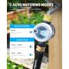 image:imageRAINPOINT WiFi Water Timer Sprinkler Timer for Garden Hose Smart Automatic Irrigation System with Brass Inlet for Yard Lawn APP Remote Control via BluetoothWithout HubWiFi Connection