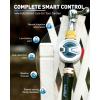 image:imageRAINPOINT WiFi Water Timer Sprinkler Timer for Garden Hose Smart Automatic Irrigation System with Brass Inlet for Yard Lawn APP Remote Control via BluetoothWithout HubWiFi Connection