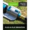 image:imageRainPoint Quick Connect Hose Fittings 34 GHT  Solid Brass Garden Hose Connectors NoLeak Design amp Universal Fit for Instant Connection 2 Sets6