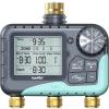 image:imageRAINPOINT 3 Zone Water Timer with Brass Inlet amp Outlet 3 Custom Watering Plans Sprinkler Timer Featuring IP65 WaterproofRain Delay Manual amp Automatic Watering with Large LCD for Yard 2026 VerMetal