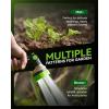 image:imageRAINPOINT Hose Sprayer Nozzle Heavy Duty  8 Spray Patterns Garden Hose Nozzle with Adjustable Flow Control for Watering Plants Washing CarsWashing Pets Thumb Control GreenOlive Green