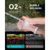 image:imageRAINPOINT Hose Sprayer Nozzle Heavy Duty  8 Spray Patterns Garden Hose Nozzle with Adjustable Flow Control for Watering Plants Washing CarsWashing Pets Thumb Control GreenBlue
