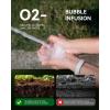 image:imageRAINPOINT Hose Sprayer Nozzle Heavy Duty  8 Spray Patterns Garden Hose Nozzle with Adjustable Flow Control for Watering Plants Washing CarsWashing Pets Thumb Control GreenOlive Green