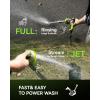 image:imageRAINPOINT Hose Sprayer Nozzle Heavy Duty  8 Spray Patterns Garden Hose Nozzle with Adjustable Flow Control for Watering Plants Washing CarsWashing Pets Thumb Control GreenGreen