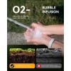 image:imageRAINPOINT Hose Sprayer Nozzle Heavy Duty  8 Spray Patterns Garden Hose Nozzle with Adjustable Flow Control for Watering Plants Washing CarsWashing Pets Thumb Control GreenYellow