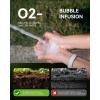 image:imageRAINPOINT Hose Sprayer Nozzle Heavy Duty  8 Spray Patterns Garden Hose Nozzle with Adjustable Flow Control for Watering Plants Washing CarsWashing Pets Thumb Control GreenGreen