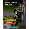 image:imageRainPoint WiFi Water Timer for Garden Hose with Brass Inlet amp Outlet 2Zone Smart Hose Timer WiFi Irrigation Controller via APPVoice Control Automatic Sprinkler Watering System for Lawns and YardGreen