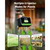 image:imageRainPoint WiFi Water Timer for Garden Hose with Brass Inlet amp Outlet 2Zone Smart Hose Timer WiFi Irrigation Controller via APPVoice Control Automatic Sprinkler Watering System for Lawns and YardGreen