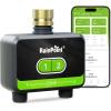 image:imageRainPoint WiFi Water Timer for Garden Hose with Brass Inlet amp Outlet 2Zone Smart Hose Timer WiFi Irrigation Controller via APPVoice Control Automatic Sprinkler Watering System for Lawns and YardGreen