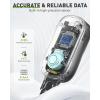 image:imageRAINPOINT Bluetooth 2in1 Soil Moisture amp Air Temp Meter App Remote Monitoring 20 Plant Database Compatible with WiFi Hub TWG009 amp Water Timer ITV102b