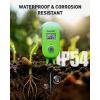 image:imageRAINPOINT Smart Soil Moisture Meter for Plants Soil Hygrometer Sensor Realtime Monitor Humidity Tester for Gardening Farming Indoor and Outdoor Plants Care HWG023HWG040 WiFi Hub Needed Green