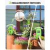 image:imageRAINPOINT Smart Soil Moisture Meter for Plants Soil Hygrometer Sensor Realtime Monitor Humidity Tester for Gardening Farming Indoor and Outdoor Plants Care HWG023HWG040 WiFi Hub Needed Green