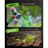 image:imageRAINPOINT Spray Nozzles for Garden Hose  10 Spray Patterns Garden Hose Nozzle with Adjustable Flow Control for Watering Plants Washing CarsWashing Pets Thumb Control GreenCeleste
