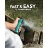 image:imageRAINPOINT Spray Nozzles for Garden Hose  10 Spray Patterns Garden Hose Nozzle with Adjustable Flow Control for Watering Plants Washing CarsWashing Pets Thumb Control GreenCeleste