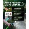 image:imageRAINPOINT Spray Nozzles for Garden Hose  10 Spray Patterns Garden Hose Nozzle with Adjustable Flow Control for Watering Plants Washing CarsWashing Pets Thumb Control GreenCeleste